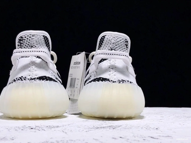 V2 Zebra Black Yeezy CP9654 350 Boost White Adidas 0821
